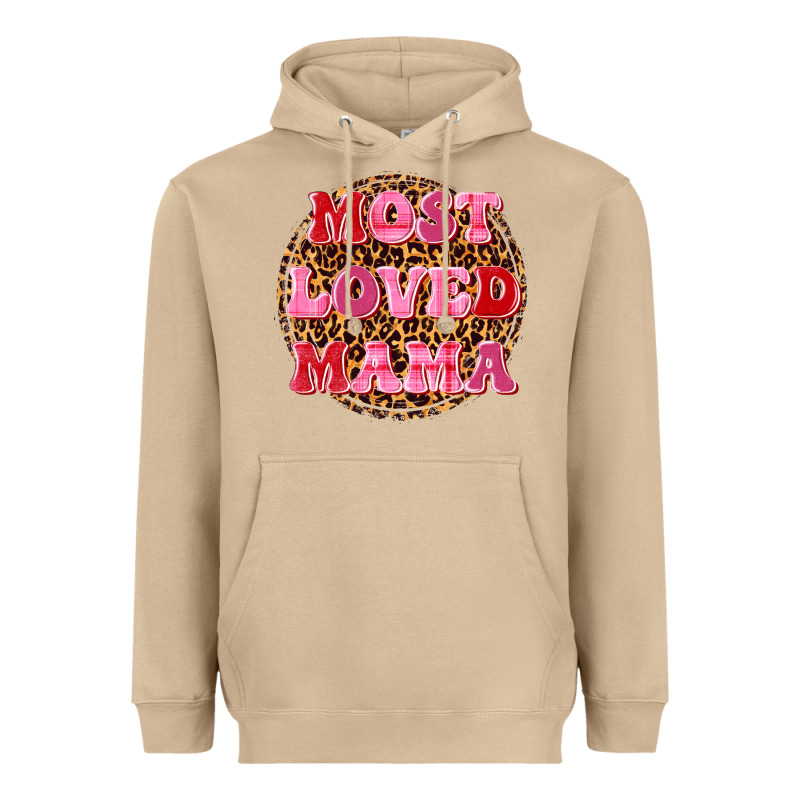 Most Loved Mama Heavyweight Hoodie by texasbilliewilder | Teevron