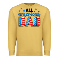 Antique Gold All American dad Premium Sweatshirt - Neo Western