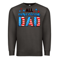 Smoke All American dad Premium Sweatshirt - Neo Western