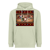 Matcha hohoho christmas cows Heavyweight Hoodie - RanaPortraitStore