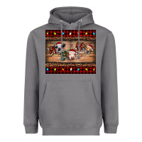 Storm hohoho christmas cows Heavyweight Hoodie - RanaPortraitStore