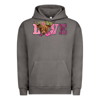 Pigment Tornado valentine's day love highland cow Urban Hoodie - BarkalooDesign