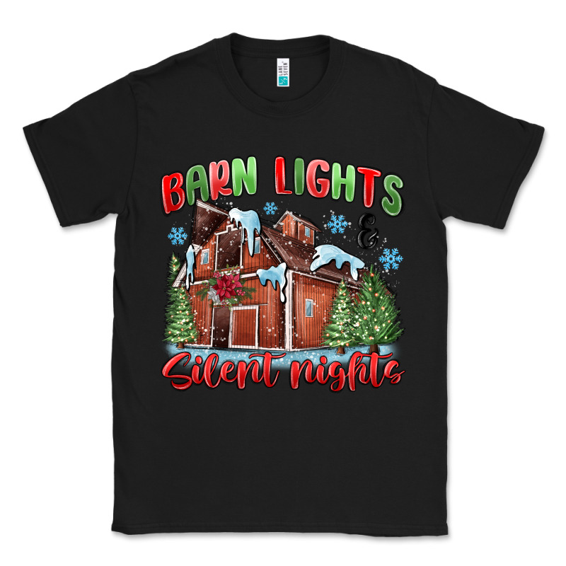 Barn Lights And Silent Nights Classic Tee by MaliasSmallBusiness | Teevron