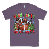 Lavender barn lights and silent nights Classic Tee - MaliasSmallBusiness