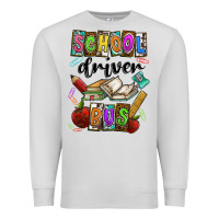 Dove Grey School driver bus Premium Sweatshirt - CowhideDigitalArt