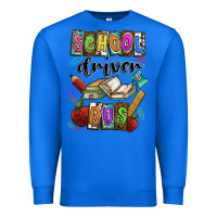 True Royal School driver bus Premium Sweatshirt - CowhideDigitalArt