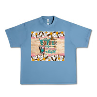Pebble Blue i pretend coffee helps but i'm still a bitch Urban Heavy Tee - Artiststas