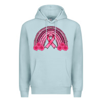 Blue Mist breast cancer rainbow Premium Hoodie - AdoDesignShop
