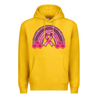 Lemon breast cancer rainbow Premium Hoodie - AdoDesignShop
