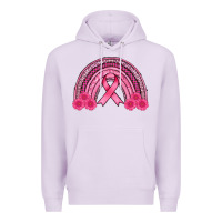 Lilac breast cancer rainbow Premium Hoodie - AdoDesignShop