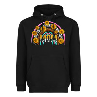 Black mom with sunflower rainbow mothers day Heavyweight Hoodie - texasbilliewilder