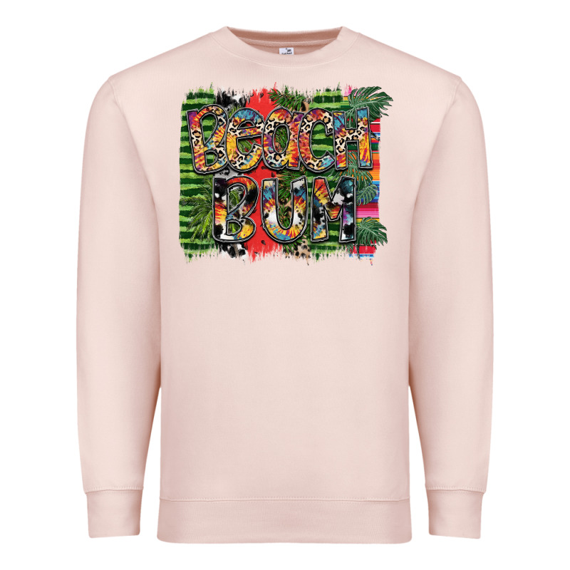 Beach Bum Premium Sweatshirt by SublimationCraftShop | Teevron