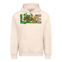 Sandshell love luck with clover Urban Hoodie - NancyCooperArtShop