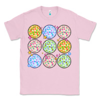 Bubblegum Pink disco balls Classic Tee - MaliasSmallBusiness