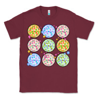 Burgundy disco balls Classic Tee - MaliasSmallBusiness