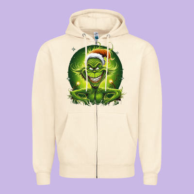 Zipper Hoodie Grinch