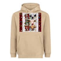 Mushroom ho ho ho christmas cow Heavyweight Hoodie - RanaPortraitStore