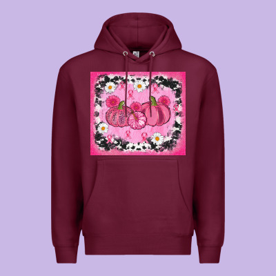 Breast Cancer Pumpkins Premium Hoodie Designed By Adodesignshop