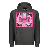Charcoal Heather breast cancer pumpkins Premium Hoodie - AdoDesignShop