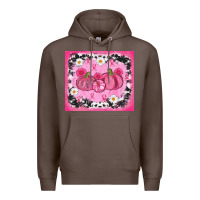 Coffee breast cancer pumpkins Premium Hoodie - AdoDesignShop