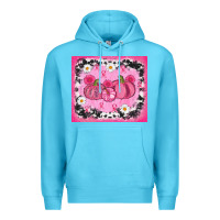 Ocean Blue breast cancer pumpkins Premium Hoodie - AdoDesignShop