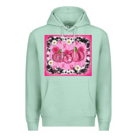 Seafoam breast cancer pumpkins Premium Hoodie - AdoDesignShop