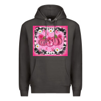 Smoke breast cancer pumpkins Premium Hoodie - AdoDesignShop
