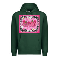 Sports Green breast cancer pumpkins Premium Hoodie - AdoDesignShop