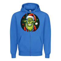 True Royal Grinch Zipper Hoodie - Unal Design
