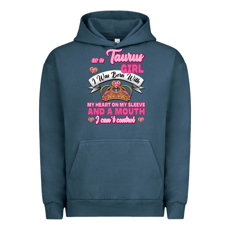 As A Taurus Girl Zodiac Girls Urban Hoodie by Jasminsmagicworld | Teevron