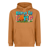 Meerkat born to camp Heavyweight Hoodie - Zillion Design Studio