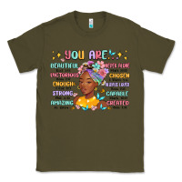 Army Green you are beautiful victorious enough strong Classic Tee - MaliasSmallBusiness
