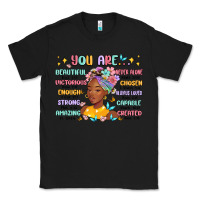 Black you are beautiful victorious enough strong Classic Tee - MaliasSmallBusiness