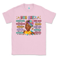 Bubblegum Pink you are beautiful victorious enough strong Classic Tee - MaliasSmallBusiness