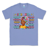 Colony Blue you are beautiful victorious enough strong Classic Tee - MaliasSmallBusiness