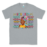 Heather Grey you are beautiful victorious enough strong Classic Tee - MaliasSmallBusiness