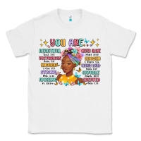 White you are beautiful victorious enough strong Classic Tee - MaliasSmallBusiness