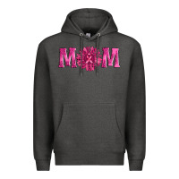 Charcoal Heather breast cancer mom sunflower Premium Hoodie - AdoDesignShop