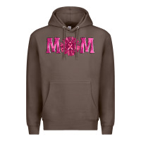 Coffee breast cancer mom sunflower Premium Hoodie - AdoDesignShop