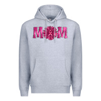 Heather Grey breast cancer mom sunflower Premium Hoodie - AdoDesignShop