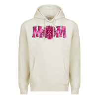 Oatmeal Heather breast cancer mom sunflower Premium Hoodie - AdoDesignShop