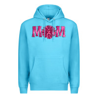 Ocean Blue breast cancer mom sunflower Premium Hoodie - AdoDesignShop
