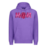 Purple breast cancer mom sunflower Premium Hoodie - AdoDesignShop