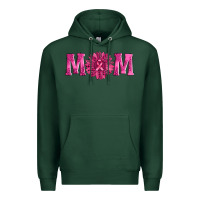 Sports Green breast cancer mom sunflower Premium Hoodie - AdoDesignShop