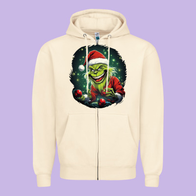 Zipper Hoodie Grinch