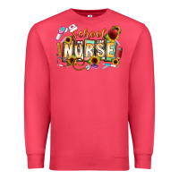 Cardinal school nurse Premium Sweatshirt - CowhideDigitalArt