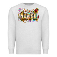 Oatmeal Heather school nurse Premium Sweatshirt - CowhideDigitalArt