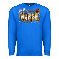 True Royal school nurse Premium Sweatshirt - CowhideDigitalArt