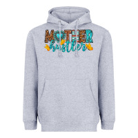 Heather Grey mother hustler Heavyweight Hoodie - texasbilliewilder