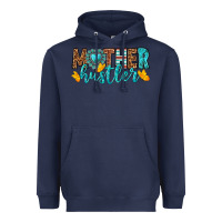 Navy mother hustler Heavyweight Hoodie - texasbilliewilder